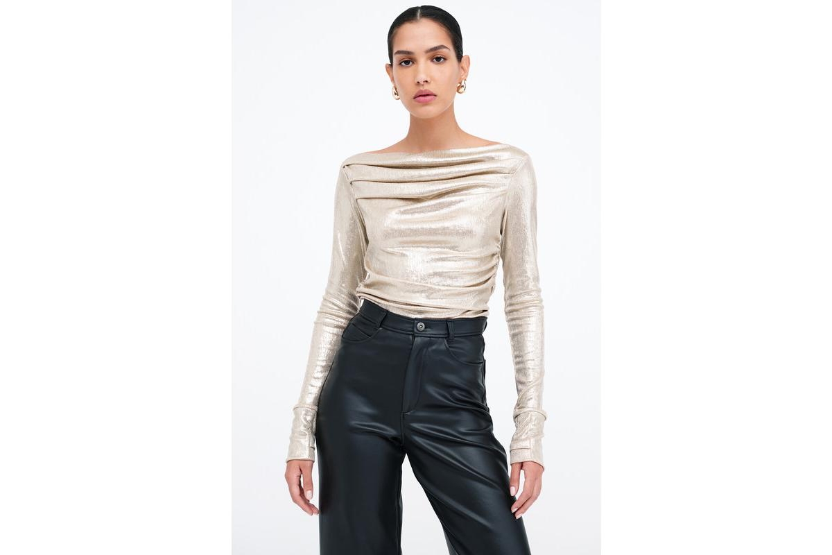 Marcella Women's Cooper Metallic Top