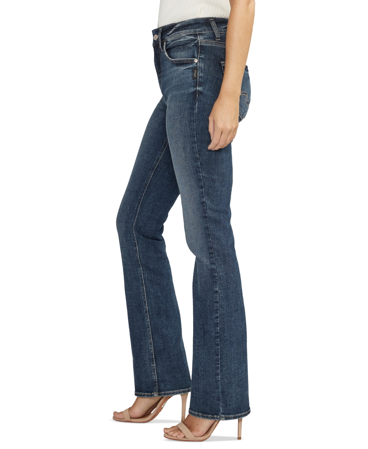 Silver Jeans Co. Avery High-Rise Curvy-Fit Bootcut Jeans