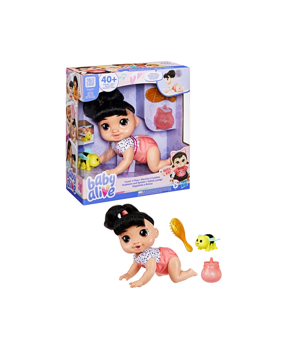 Shop Baby Alive Crawl N Play Baby Doll Katie In No Color