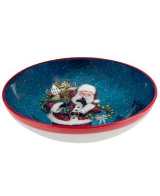 Santa's Secret Serving Bowl