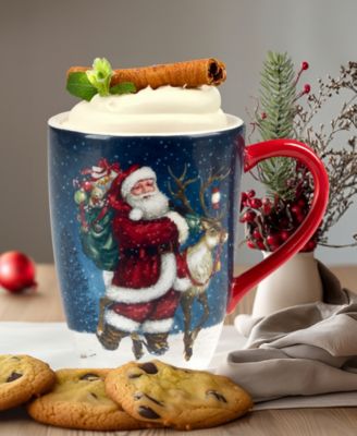 Santa's Secret Mugs, Set of 4