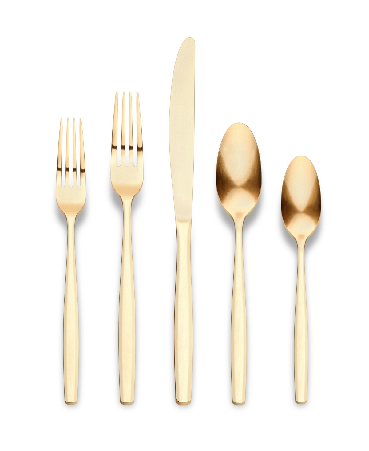 Ornative Amias Service For 4 20 Piece Flatware Set In Gold