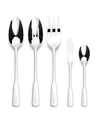 Yesenia Satin 45 Piece Flatware Set, Service for 8 