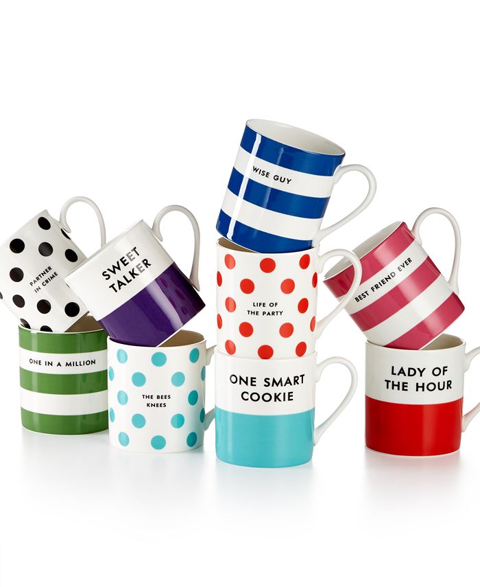 kate spade new york CLOSEOUT! Wit and Wisdom Mug, Created for Macy's &  Reviews - Glassware & Drinkware - Dining - Macy's