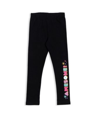 Girls Pullover Fleece Hoodie and Leggings Outfit Set