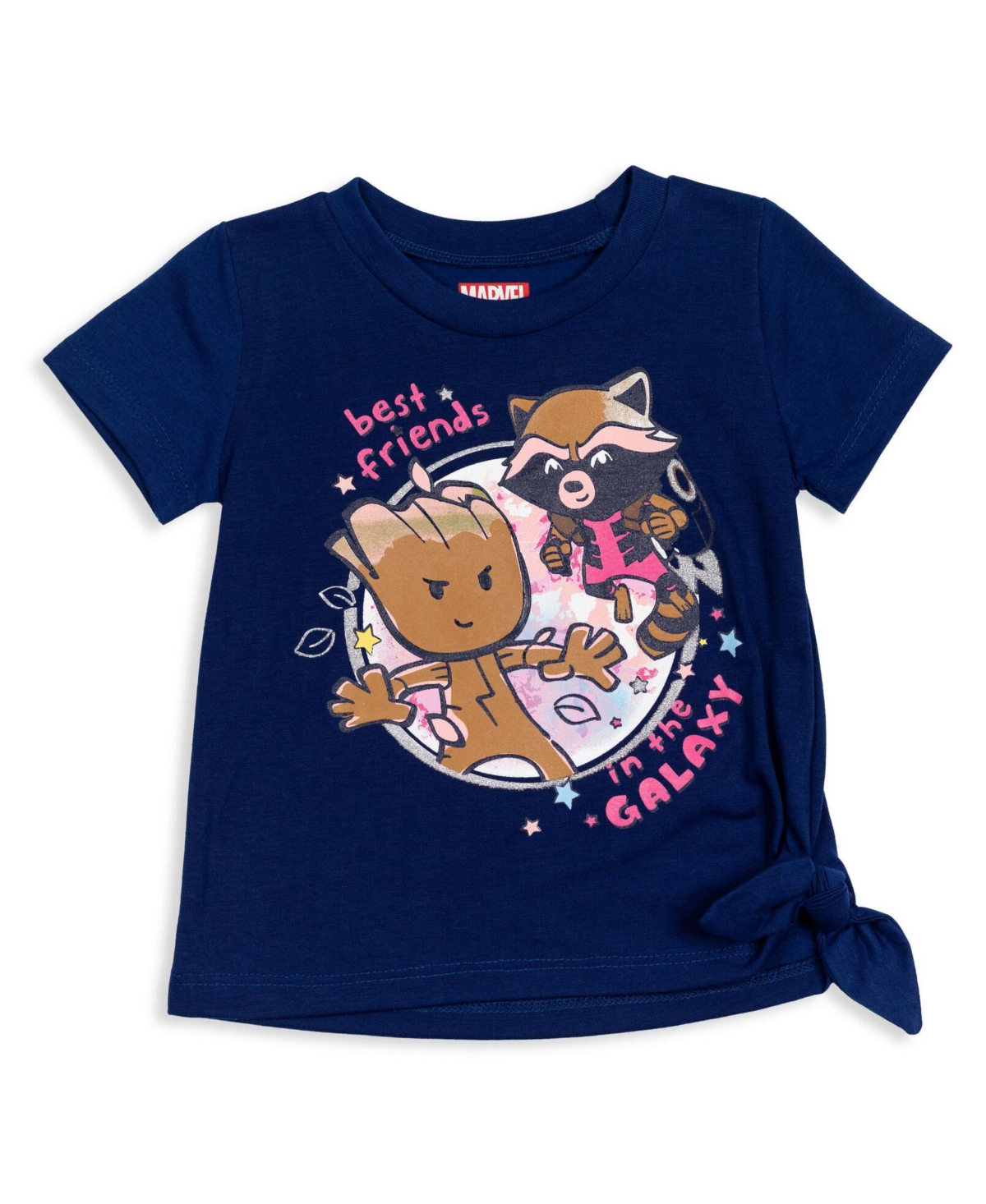 Marvel Girls T-Shirt and Leggings Outfit Set to (2T - 14-16) -/ rocket