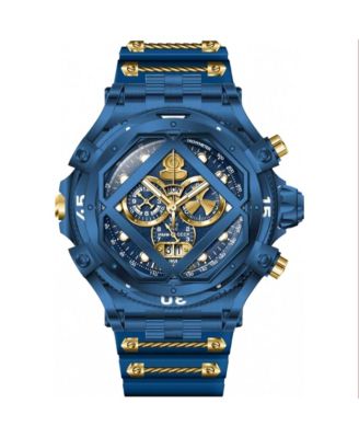 Invicta chronograph blue best sale