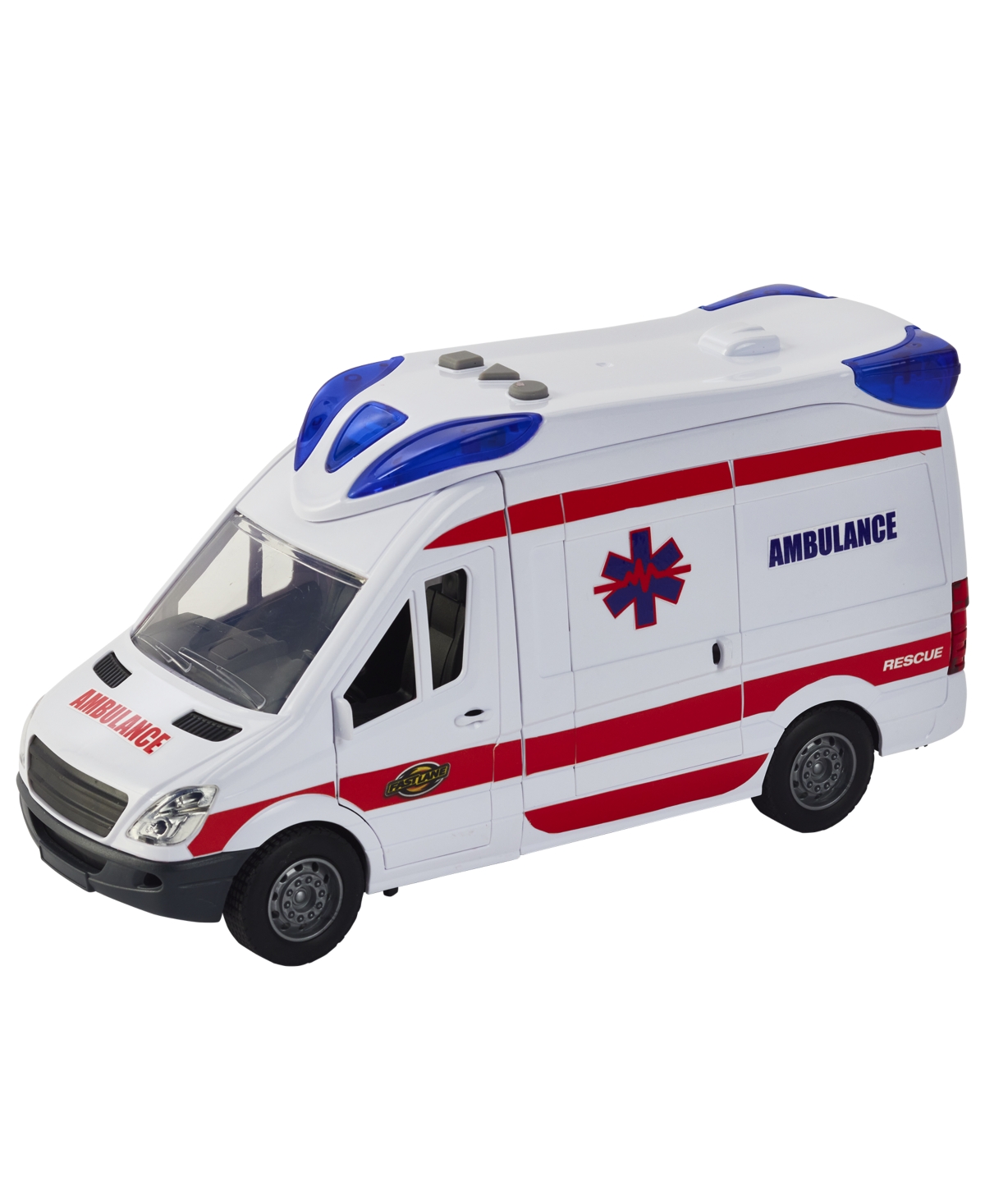 Fast Lane Kids' Light & Sound Ambulance, Created For You By Toys R Us In Multi