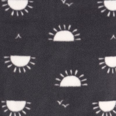 Baby Girls Footless Fleece Pajamas, 3-Pack