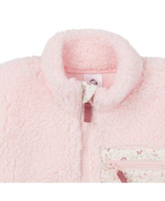 Toddler Girls Full Zip Fleece Jacket