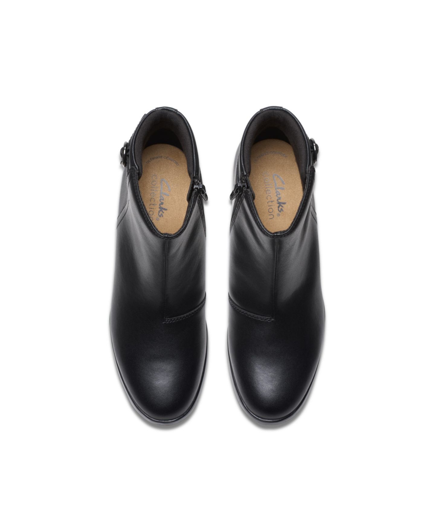 Женские ботинки Clarks Collection Emily 2 Belle, цвет: Чёрный кожаный — фото 7
