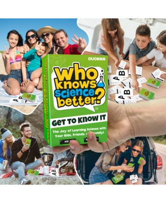 Who Knows Me Better? - Teens & Family Card Trivia Game | Fun Learning & Educational Questions for Teens & Families