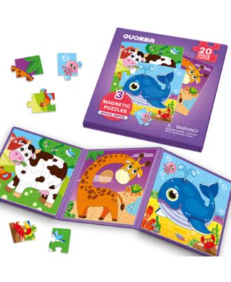 20/24/36 Pcs Travel Magnetic Puzzles for Toddlers 3-5