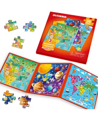 20/24/36 Pcs Travel Magnetic Puzzles for Toddlers 3-5