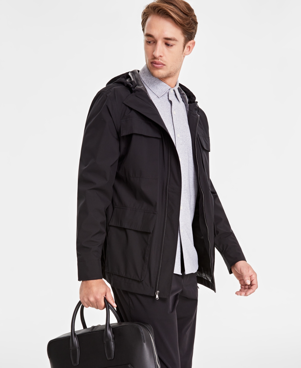 ALFANI MEN'S LIGHTWEIGHT JACKET, CREATED FOR MACY'S 