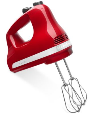 KitchenAid - KHM614ER 6-Speed Hand Mixer