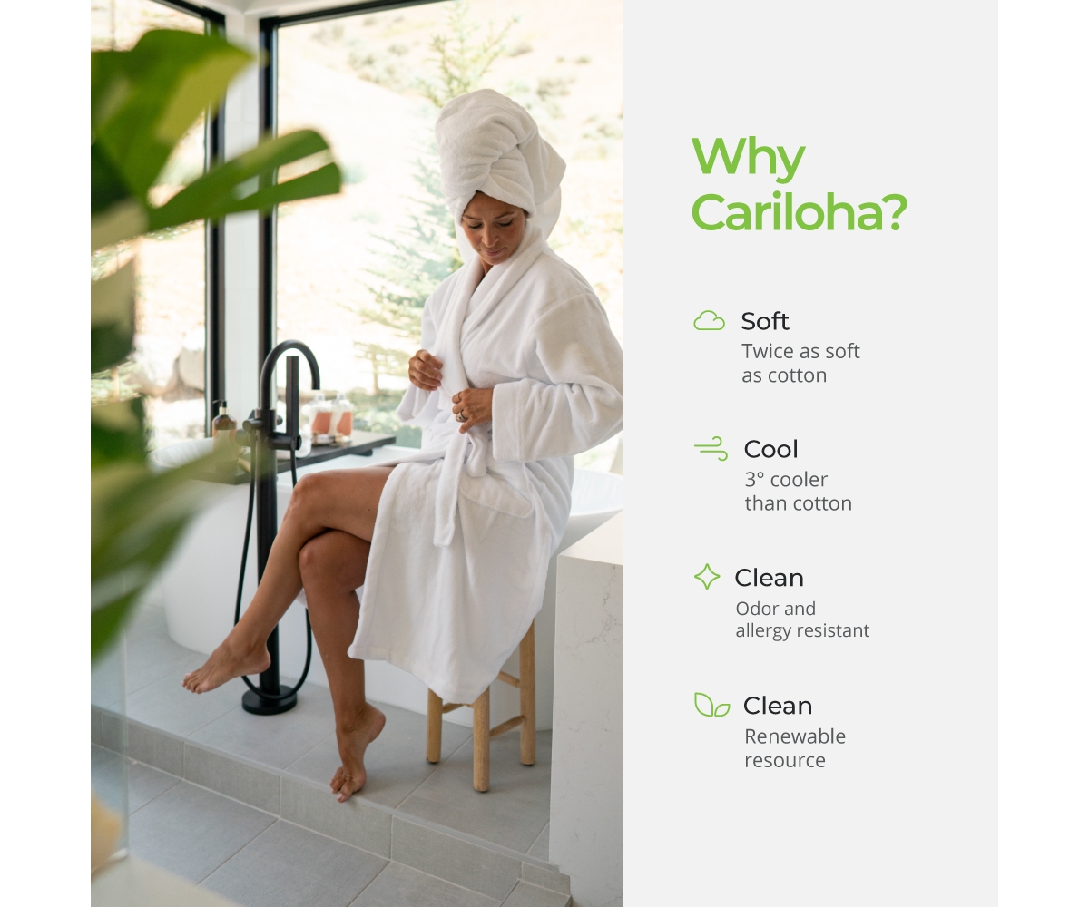Cariloha Hand Towel | Blush | 16"x24" | Turkish Cotton & Viscose Material Blend | Extra Smooth, Odor Resistant and Highly Absorbent