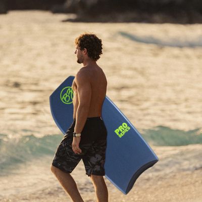 42" Bodyboard with Zero-G Polypro Core, Surlyn Slick & Tru-Flex Mesh for Beach Surfing