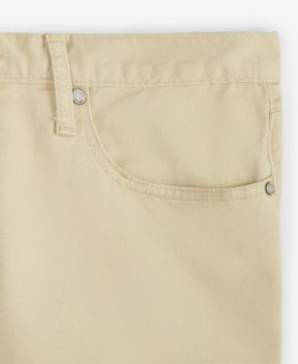 Men's Five-Pocket Straight-Fit Twill Pants, Created for Macy's 