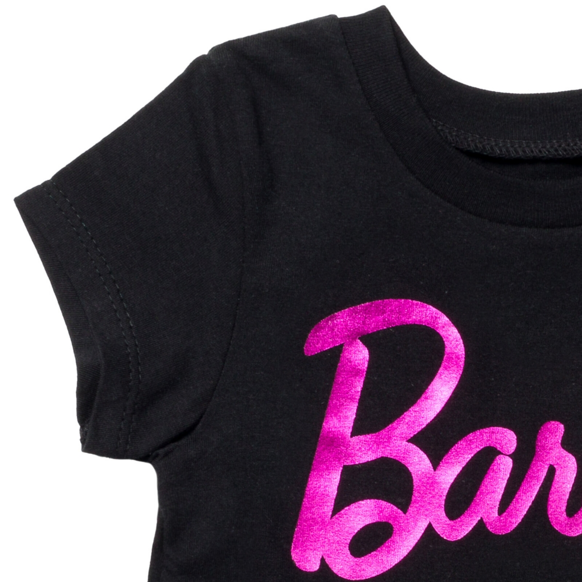 Barbie Toddler Girls Logo Pullover T-Shirt -/ pink
