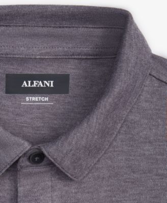 Men's AlfaTech Stretch Solid Polo Shirt