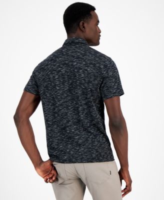 Alfatech Short Sleeve Marled Polo Shirt