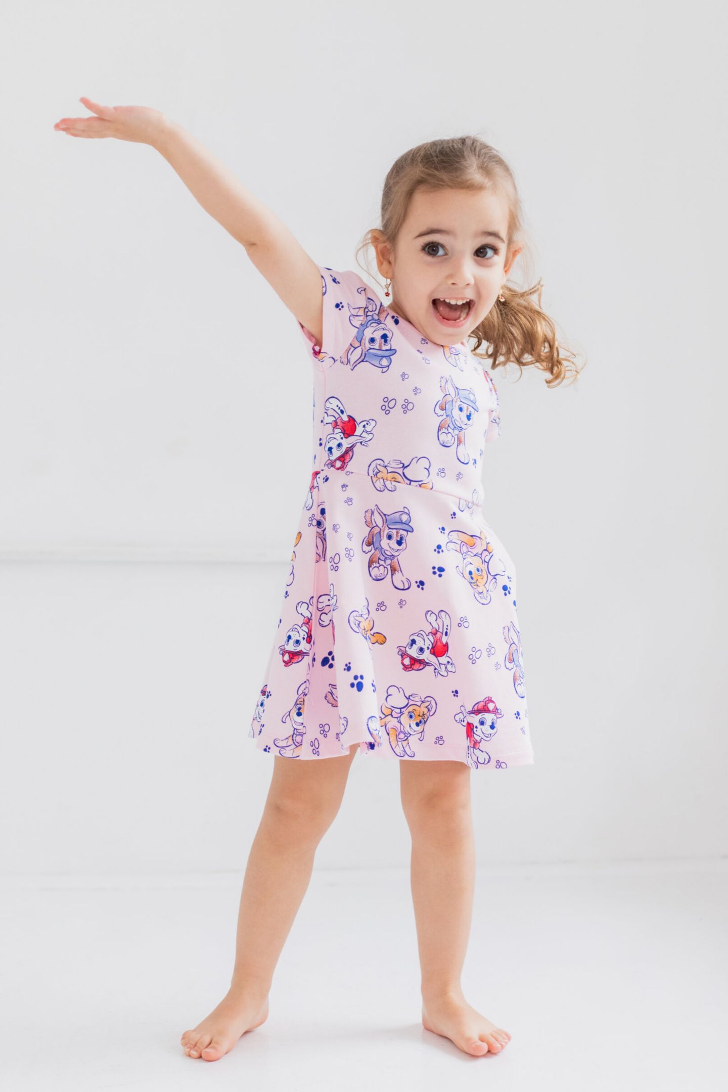 Аксессуары для волос Paw Patrol Skater Dress and Scrunchie для девочек-малышей, цвет: Розовый — фото 3