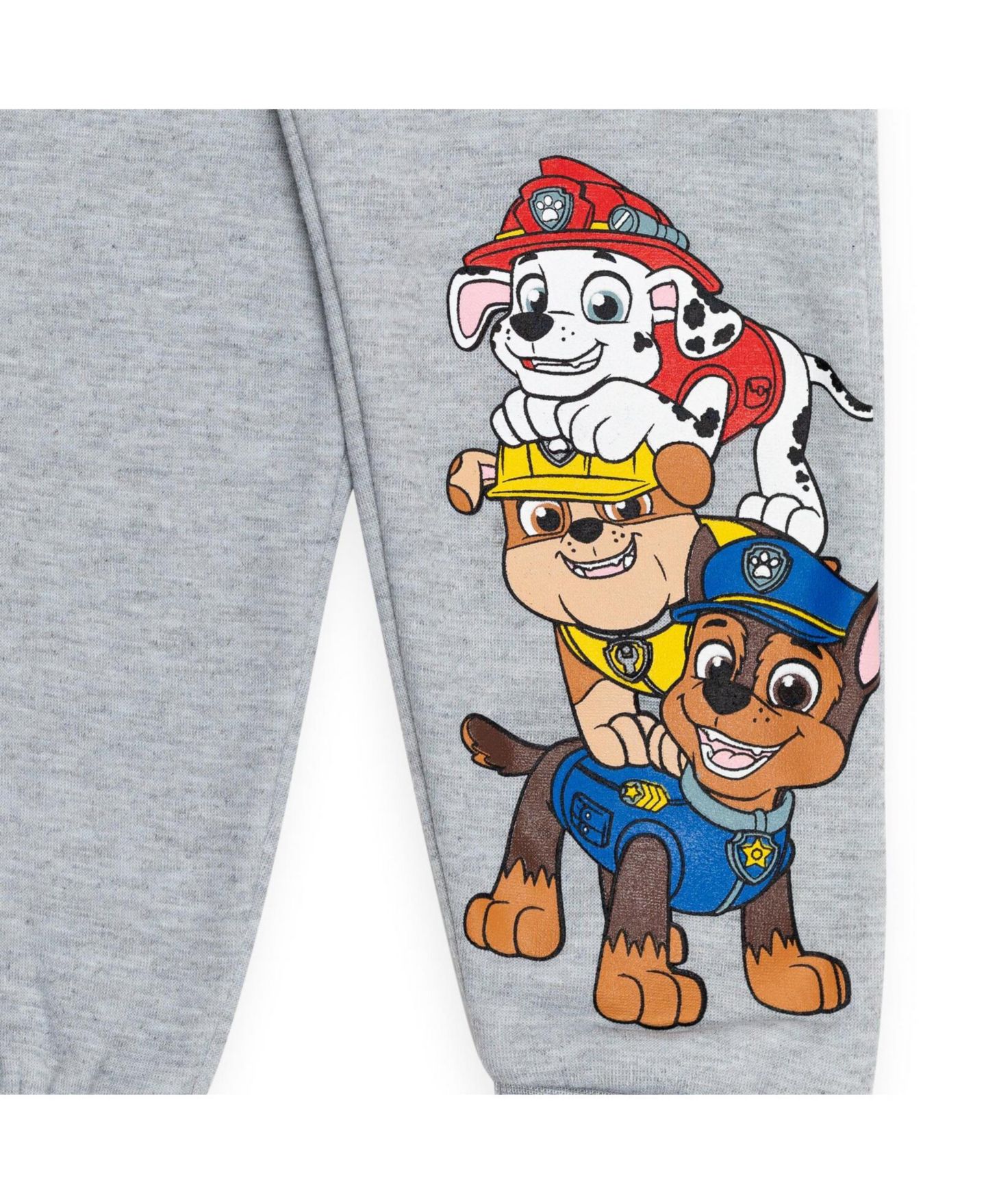 Брюки Paw Patrol Fleece 3 Pack Pants to (2T - 7-8 для мальчиков-малышей, цвет: Синий / Серый — фото 3