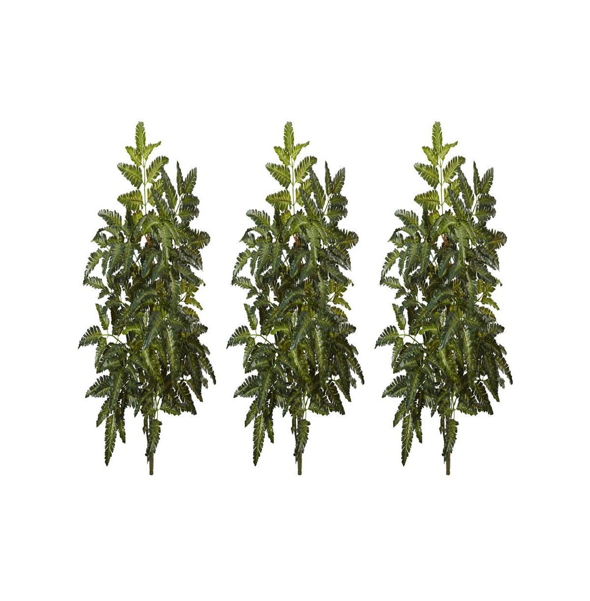 Bracken Fern Artificial PlantBracken Fern Artificial Plant for Natural-Looking Greenery (Set of 3) - Green