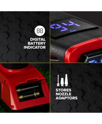 Pro 150 PSI Cordless Rechargeable Tire Inflator with Digital Gauge and Battery Indicator