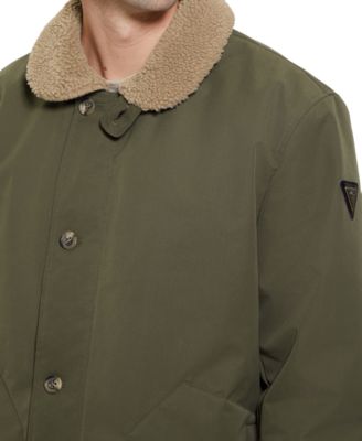 Men's Sherpa Lined Coach Jacket 
