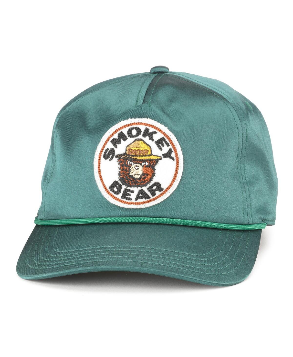 Men's Green Smokey Bear Blazer Adjustable Hat - Green
