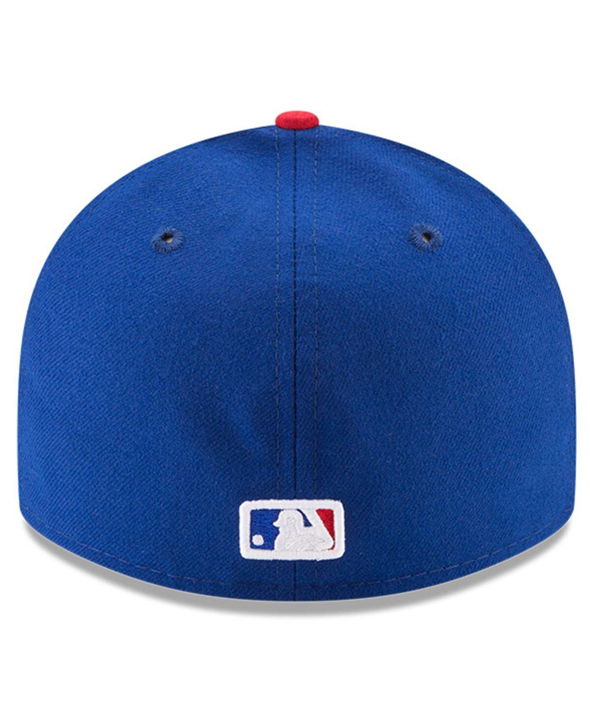 New Era Men'sChicago Cubs National Baseball Hall of Fame Low Profile 59FIFTY Fitted Hat - Royal