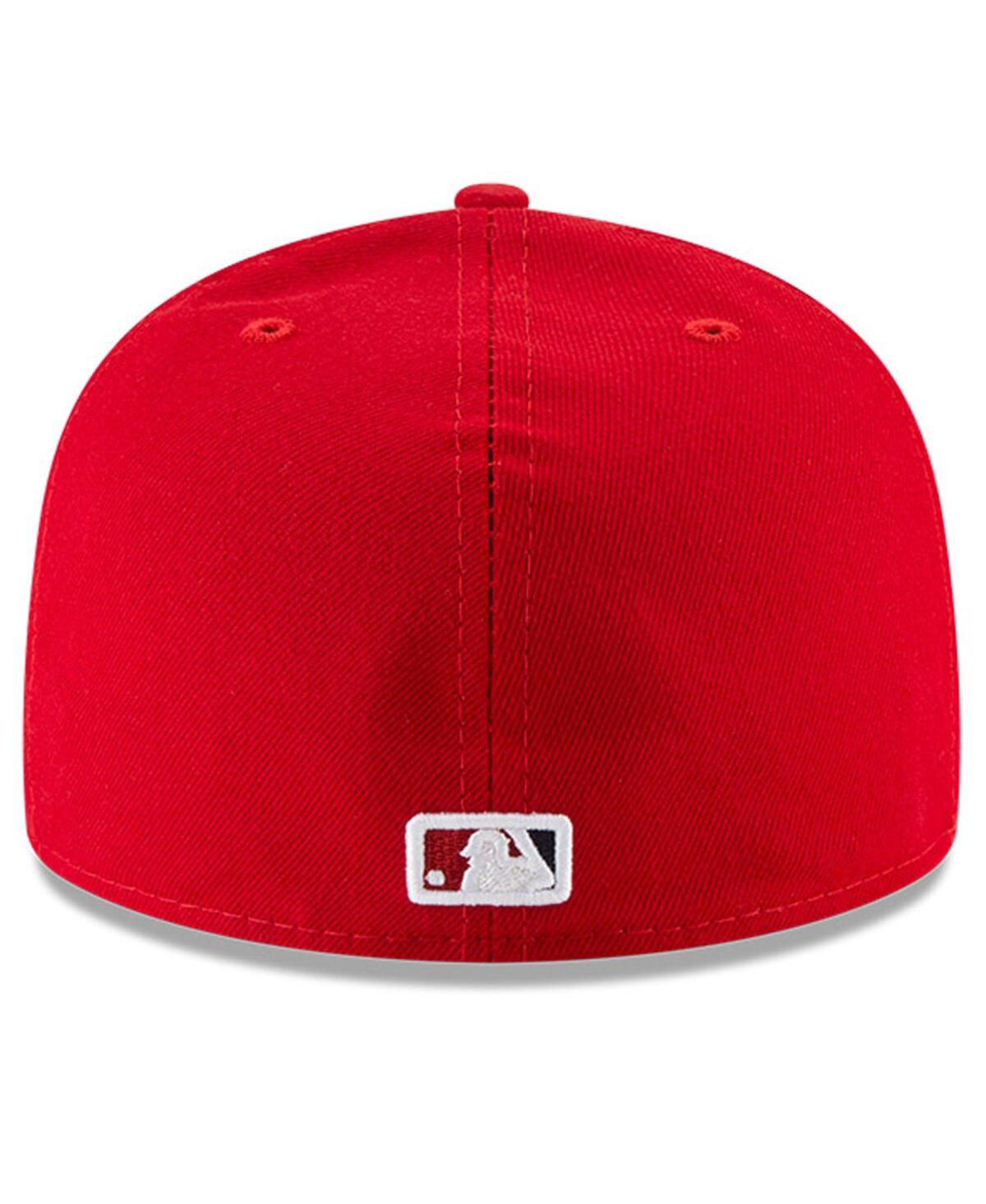 New Era Men'sWashington Nationals National Baseball Hall of Fame 59FIFTY Fitted Hat - Red