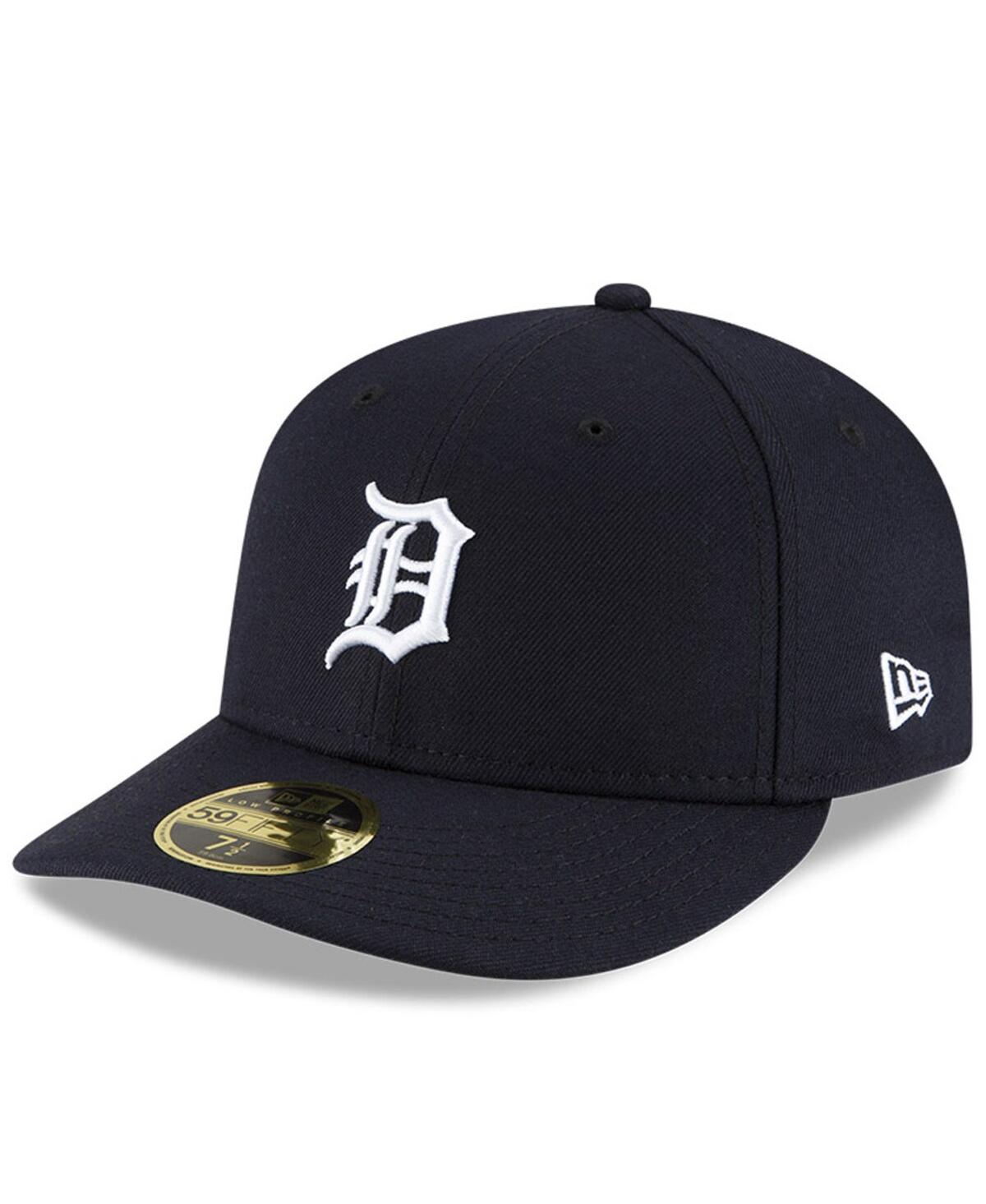 New Era Men'sDetroit Tigers National Baseball Hall of Fame Low Profile 59FIFTY Fitted Hat - Navy