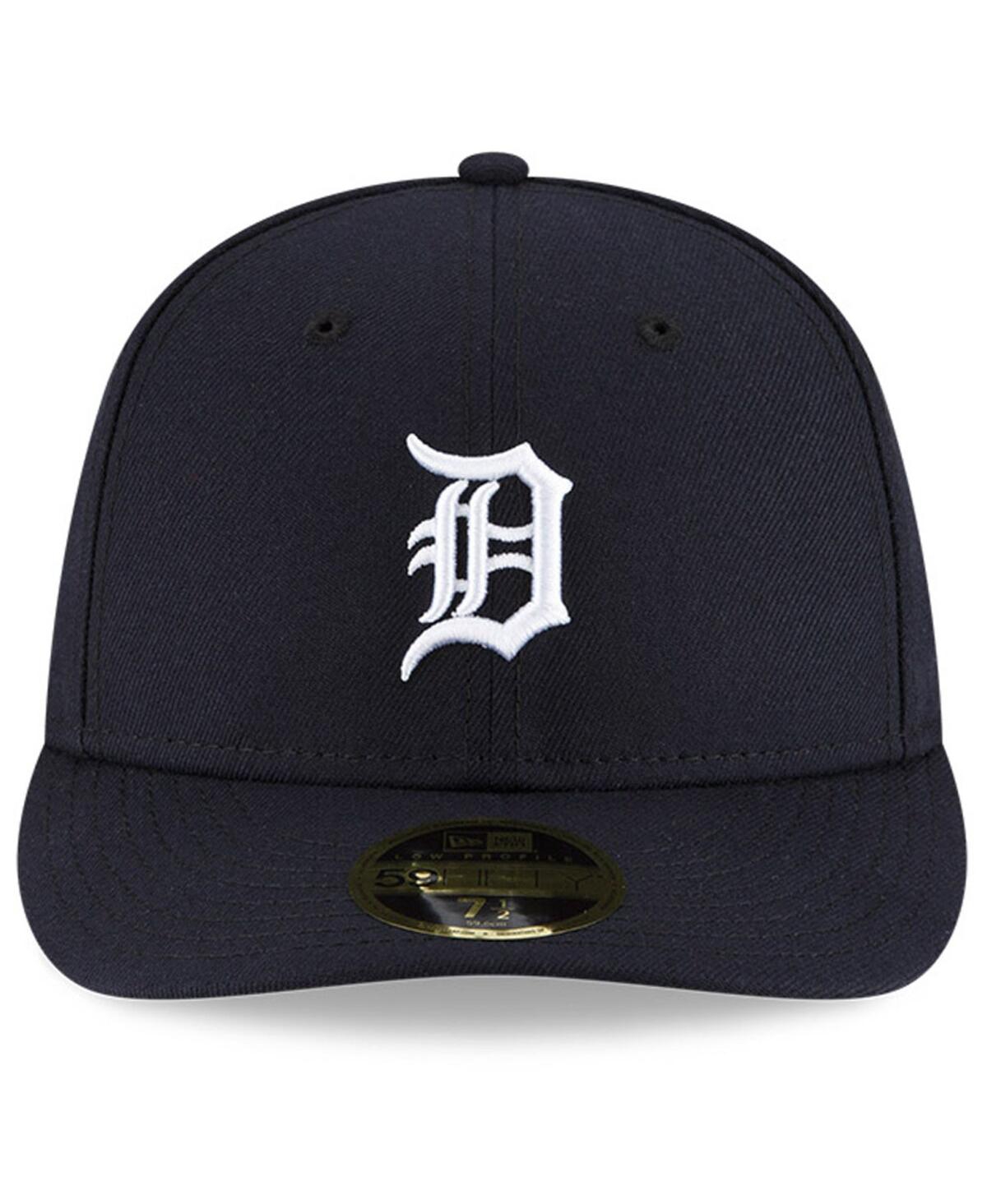 New Era Men'sDetroit Tigers National Baseball Hall of Fame Low Profile 59FIFTY Fitted Hat - Navy