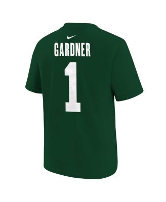 Big Boys and Girls Ahmad Sauce Gardner Green New York Jets Player Name Number T-Shirt