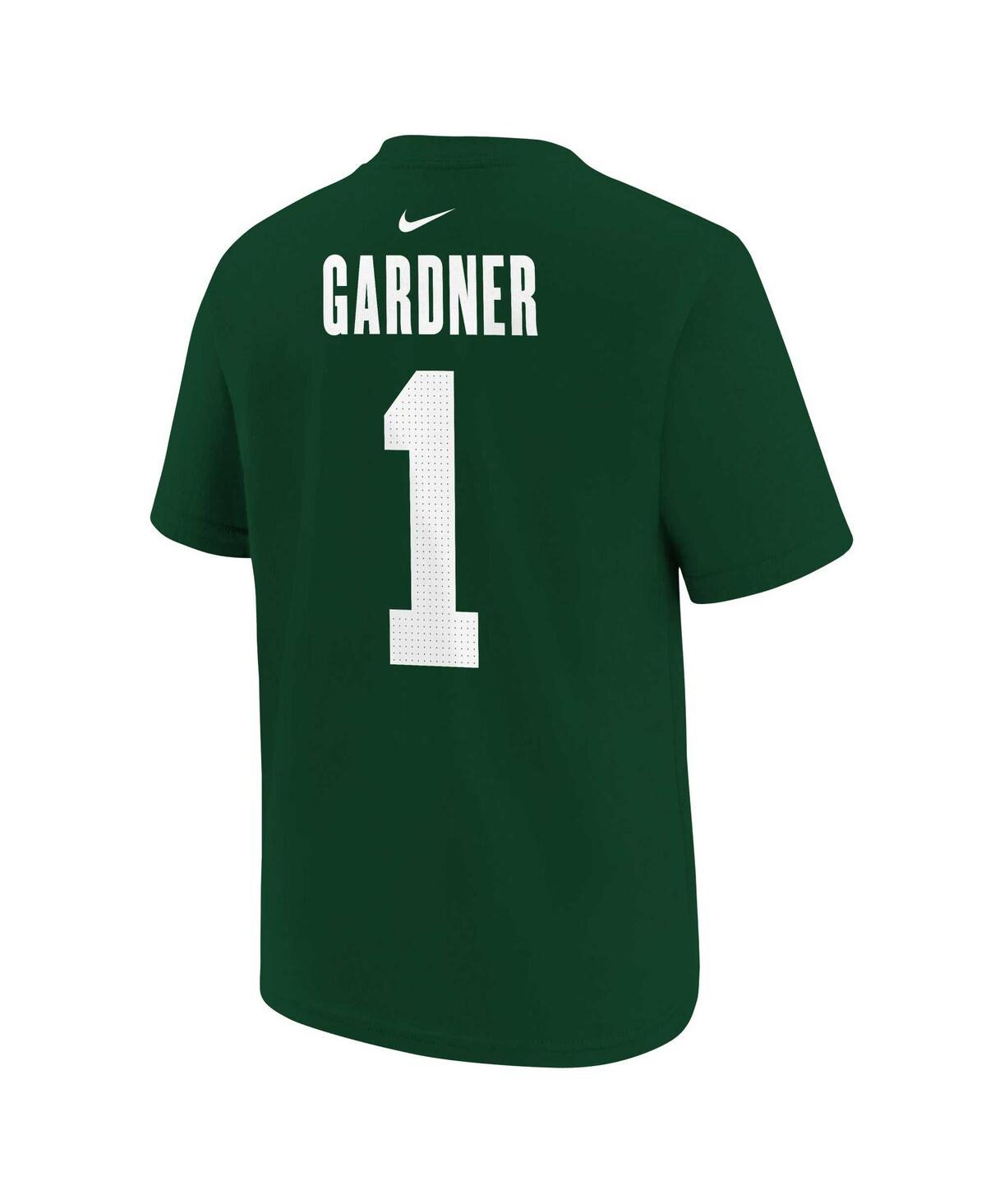 Nike Big Boys and Girls Ahmad Sauce GardnerNew York Jets Player Name Number T-Shirt - Green