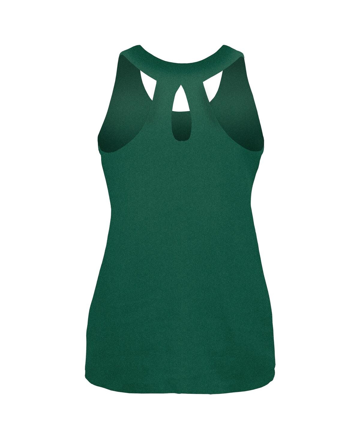 NEW ERA WOMEN'S GREEN NEW YORK JETS 2024 NFL TRAINING CAMP TANK TOP 