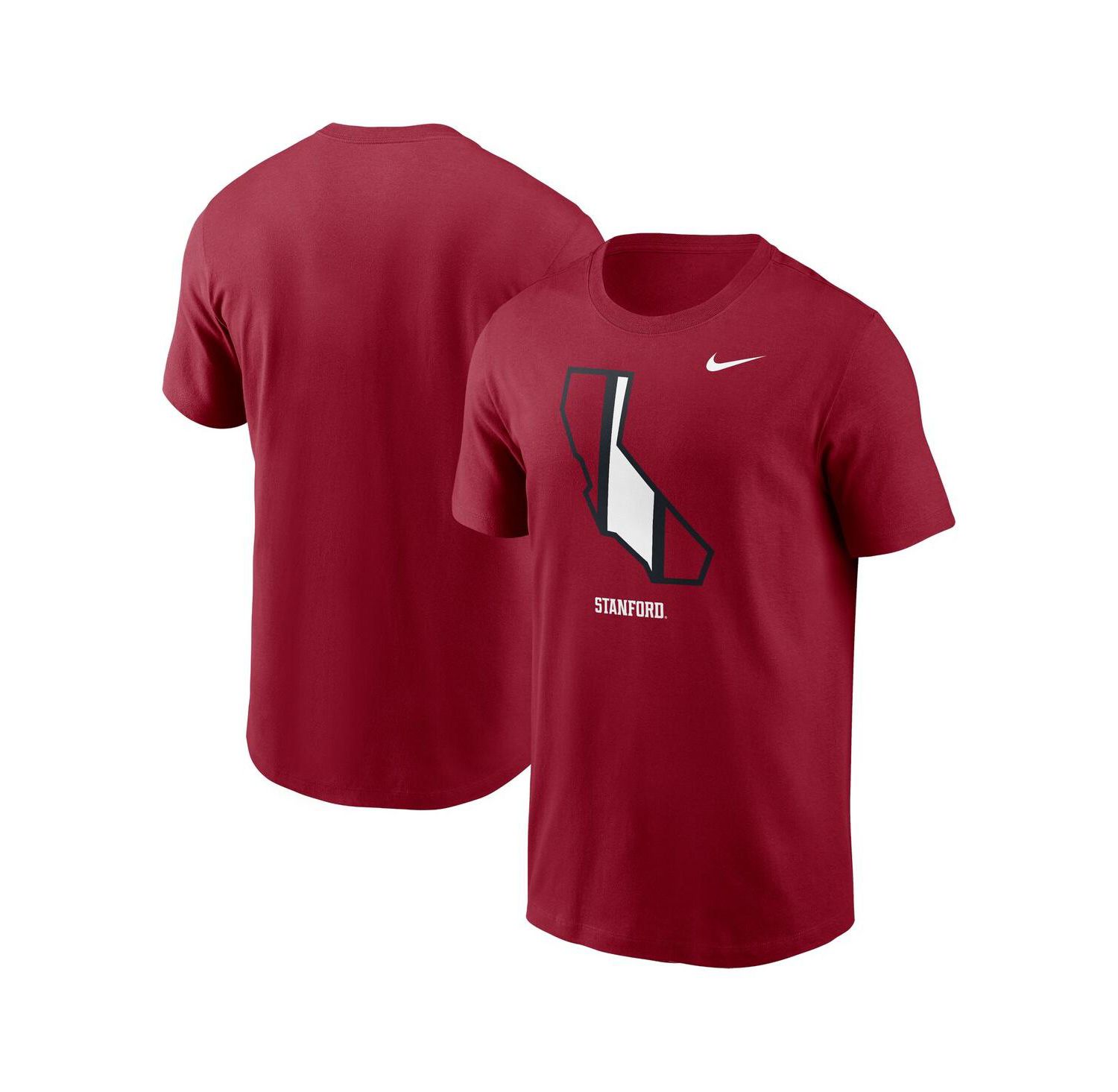 Men's Cardinal Stanford Cardinal Campus State Shape T-Shirt