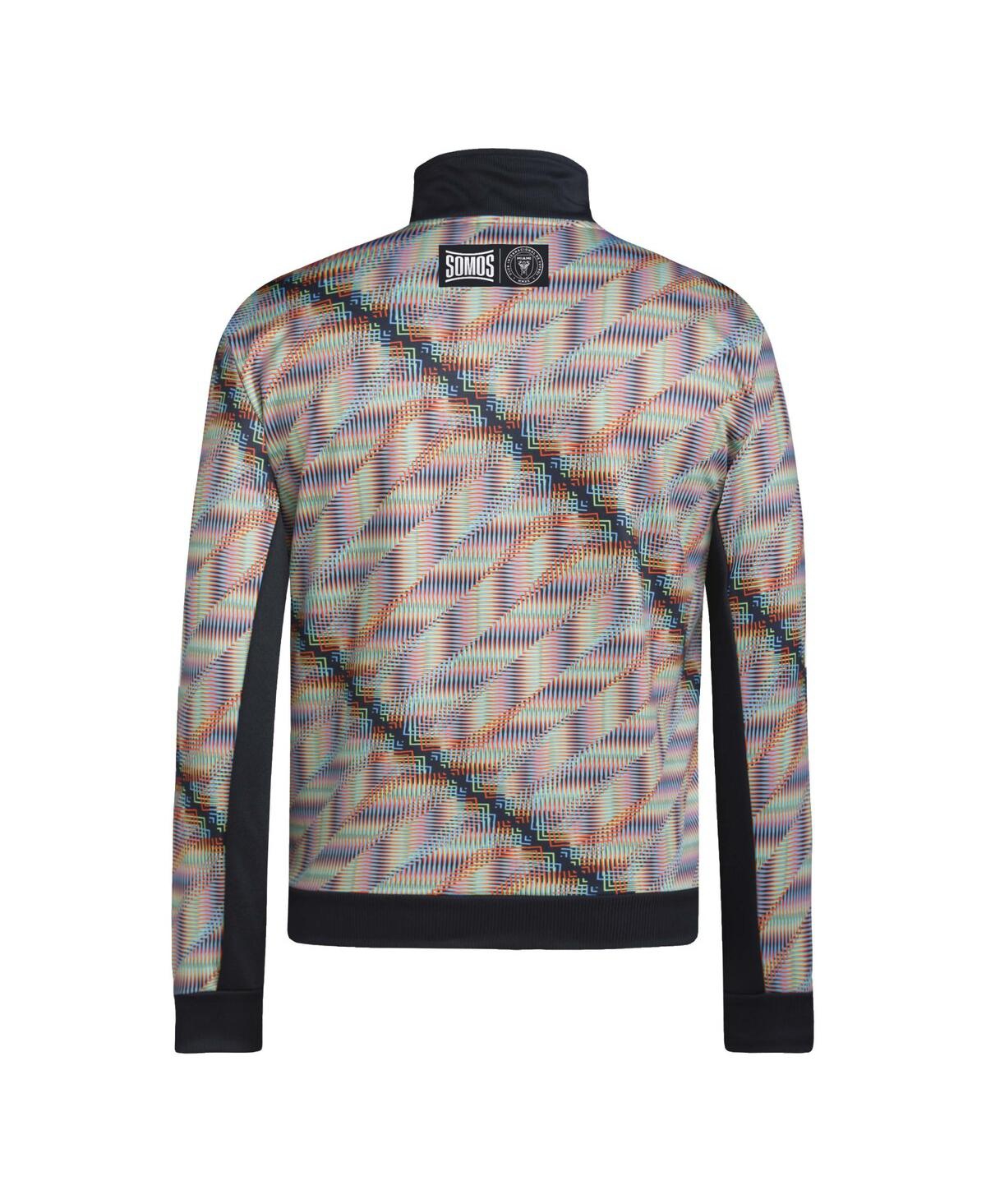 Adidas Men'sInter Miami Cf 2024 Hispanic Heritage Full-Zip Track Jacket - Black