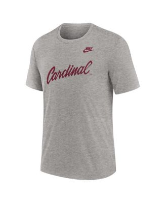 Men's Heather Gray Stanford Cardinal Blitz Evergreen Legacy Primary Tri-Blend T-Shirt