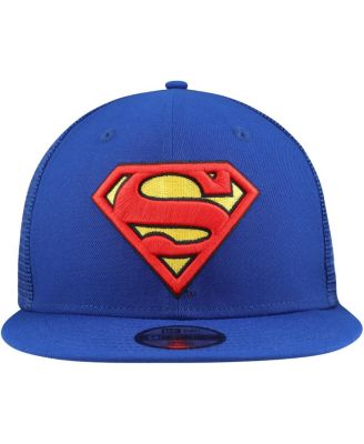 Big Boys and Girls Blue Superman 9FIFTY Trucker Snapback Hat