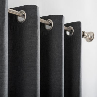 Duran Thermal Insulated 100% Blackout Grommet Curtain Panel