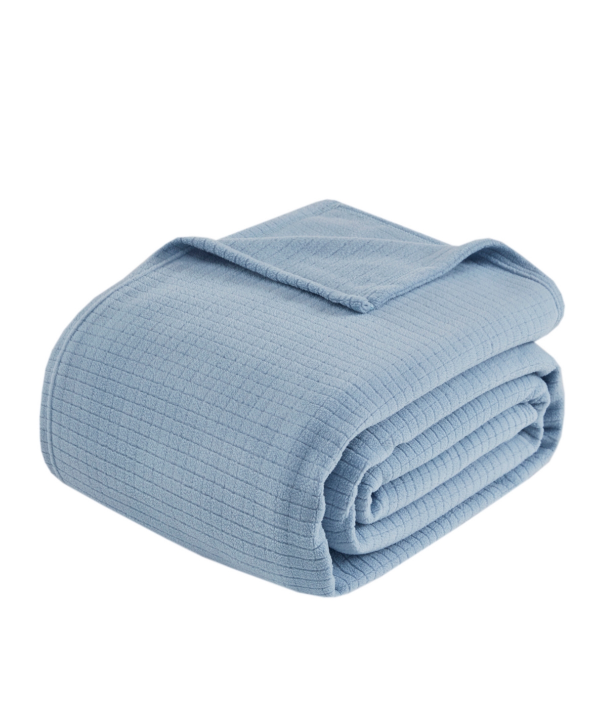 True North By Sleep Philosophy Microfleece Blanket, Full/queen In Blue