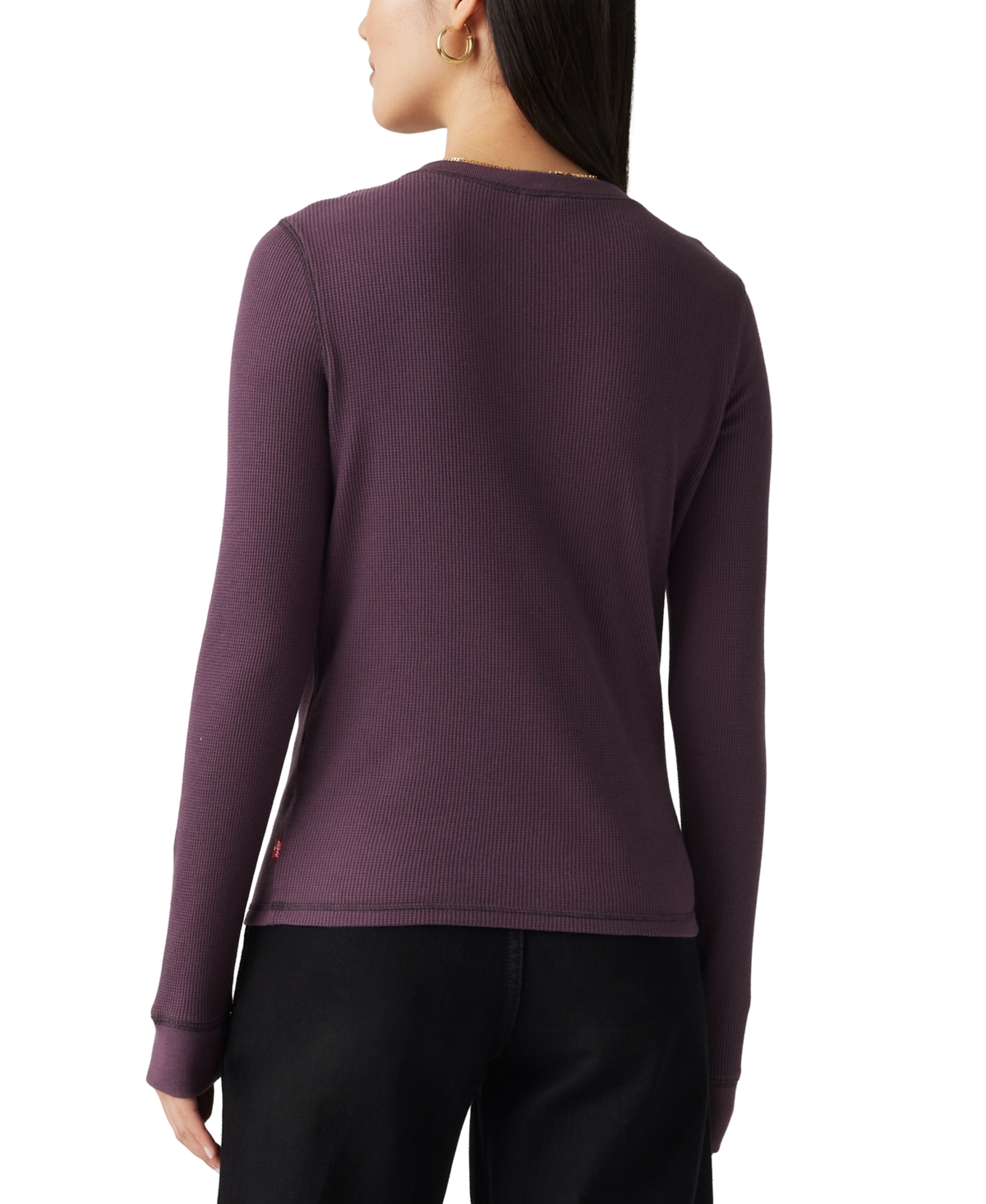 Levi's Plus Size Jakob Slim-Fit Long-Sleeve Henley Top