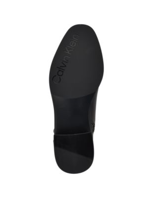 Women's Jasen Buckle Strap Block Heel Booties