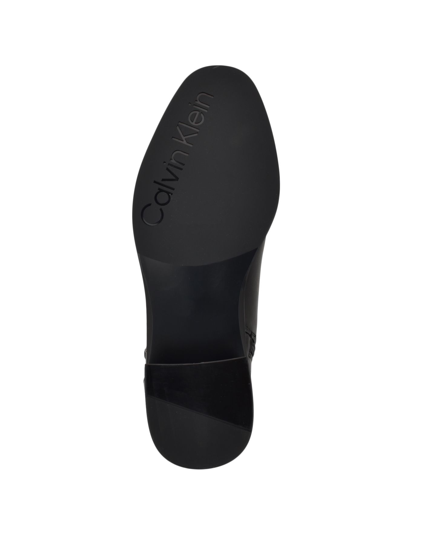 Женские ботинки Calvin Klein Jasen Buckle Strap Block Heel Booties, цвет: Чёрный, вариант 1 — фото 5