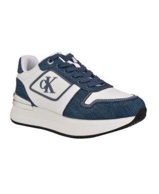 Women's Vidya Almond Toe Casual Lace-up Sneakers