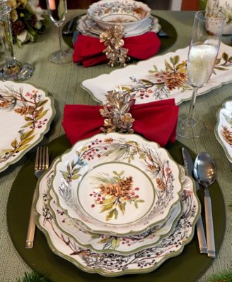 Winters Forest All Purpose Bowls, Set of 4